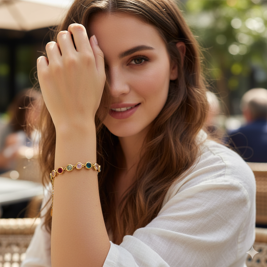 Navratna Radiance Bracelet