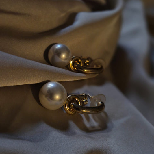 Pearl Embrace Earrings