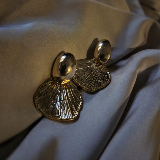 Golden Fern Earrings