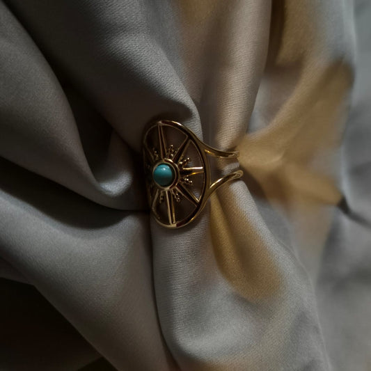 Blue Orbit Ring